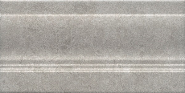 Керамический плинтус Ферони FMD039 серый матовый 20х10