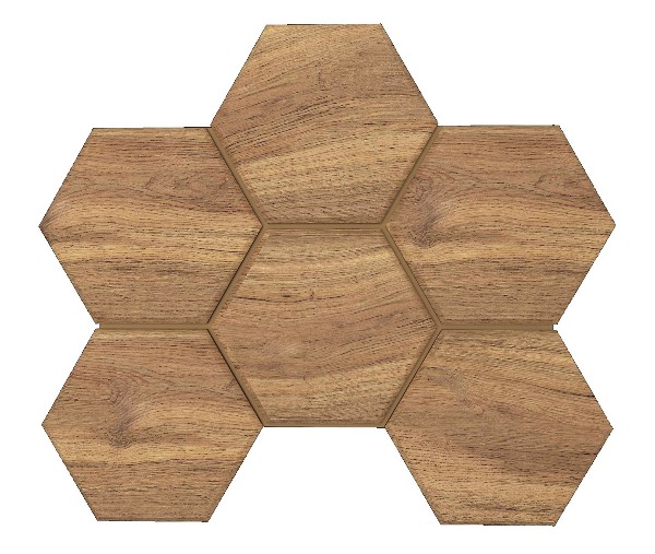 Мозаика Estima Selection SI02 Hexagon 25x28,5 Неполированная