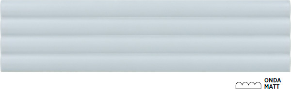 Плитка керамическая настенная 28530 COSTA NOVA ONDA Baby Blue Matt 5x20 см 28530 в Уфе — купить с доставкой | Nova