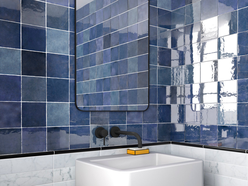 Плитка керамическая настенная 24460 ARTISAN Colonial Blue 13,2х13,2 см 24460 в Уфе — купить с доставкой | Nova