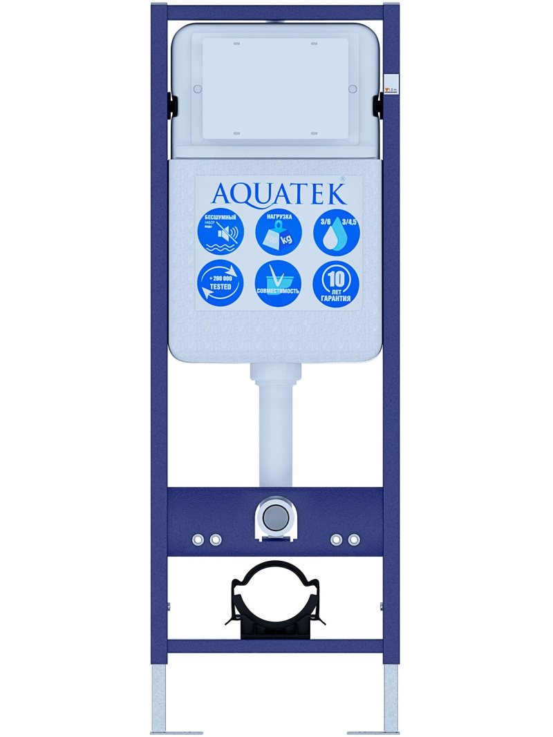 Set AQUATEK АУРА INS17 (рама AQUATEK INS-0000017+унитаз AQ1805T-00) в Уфе — купить с доставкой | Nova