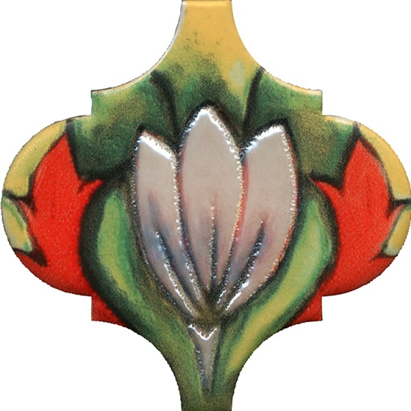 Керамический декор Kerama Marazzi Арабески Тоскана OS\A311\65000 10 глянцевый 6,5x6,5