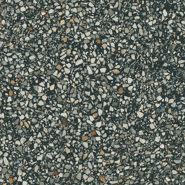 Керамический гранит Kerama Marazzi Бричиола SG653622R черный лаппатированный обрезной 60х60