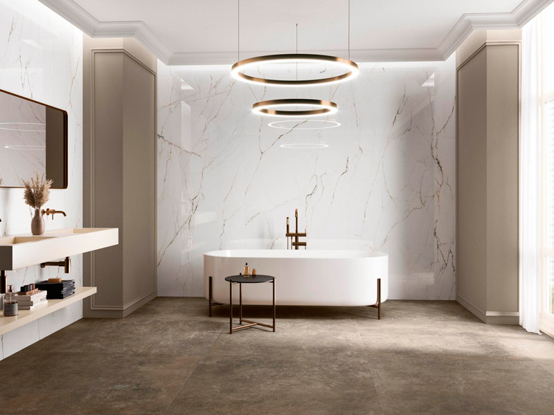 Керамогранит матовый MARBLES CR.TORANO Dorado MAT. 60x120 см 017.869.0103.10106 в Уфе — купить с доставкой | Nova