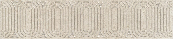 Керамический бордюр Безана OP/C206/12138R бежевый обрезной