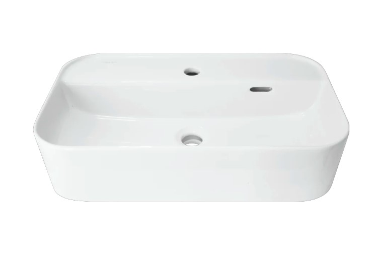 INFINITY SHELF Умывальник накладной 60 см ВКС Белый S1 (WB.CT/Infinity/60-C.Shelf/WHT.G/S1) в Уфе — купить с доставкой | Nova