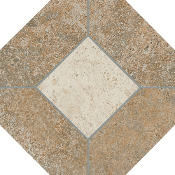 Керамический гранит Брюссель SG244400N бежевый темный матовый