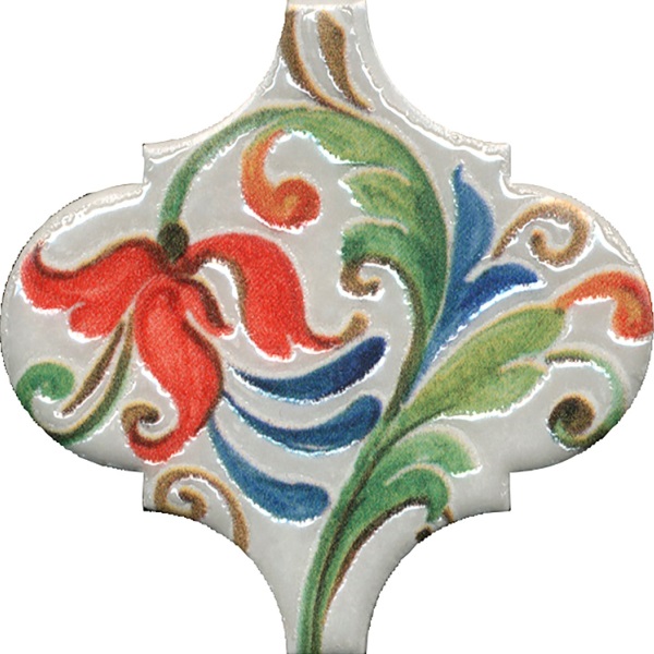 Керамический декор Kerama Marazzi Арабески Тоскана VT/A582/65000 6 глянцевый 6,5x6,5