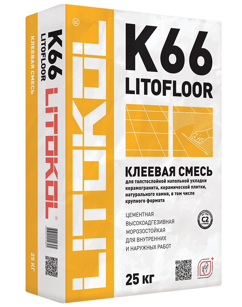 Клей LITOFLOOR K66 25 кг