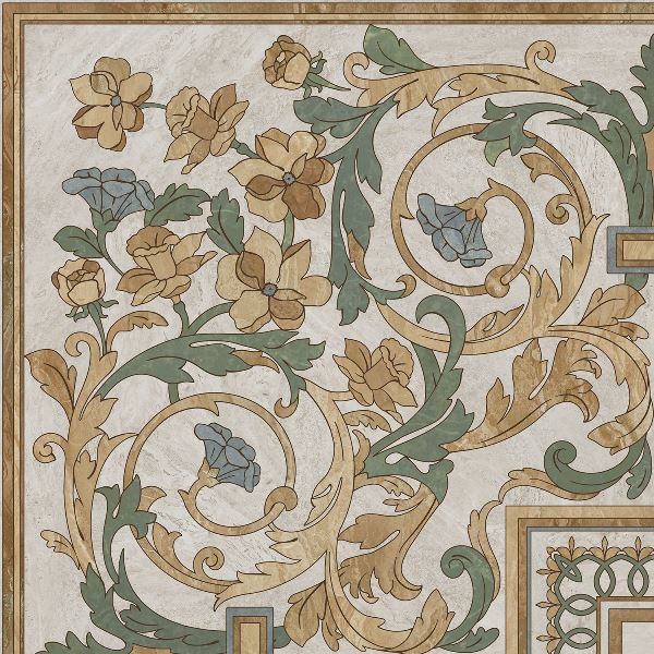 Керамический декор Kerama Marazzi Эвора HGD\A516\SG606220RL угол глянцевый (ст. арт. HGD\A516\SG6062RL) 60x60