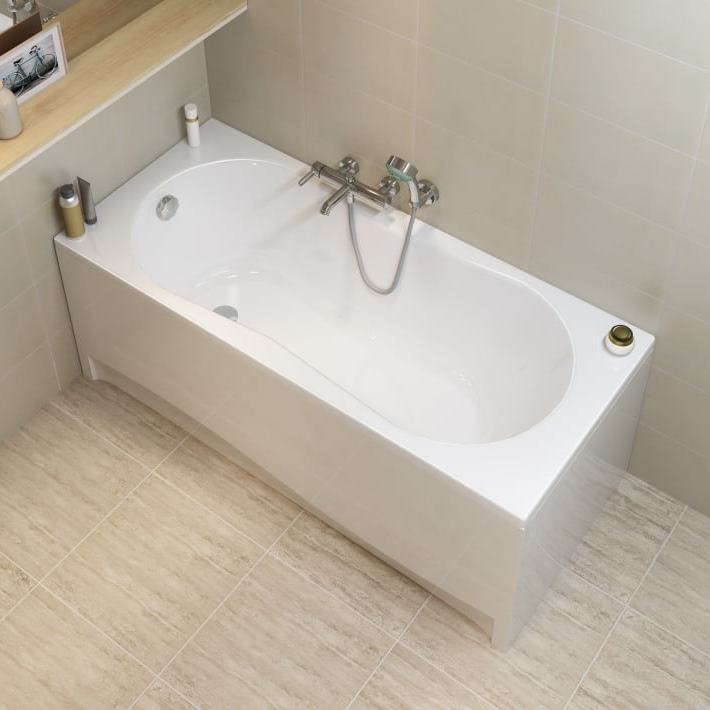 Акриловая прямоугольная ванна Nike 150х70