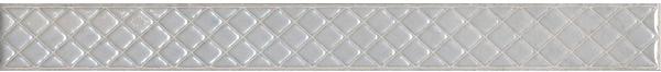 Керамический бордюр Kerama Marazzi Мотиво AZ\A054\6424 серый светлый глянцевый 40x4,2