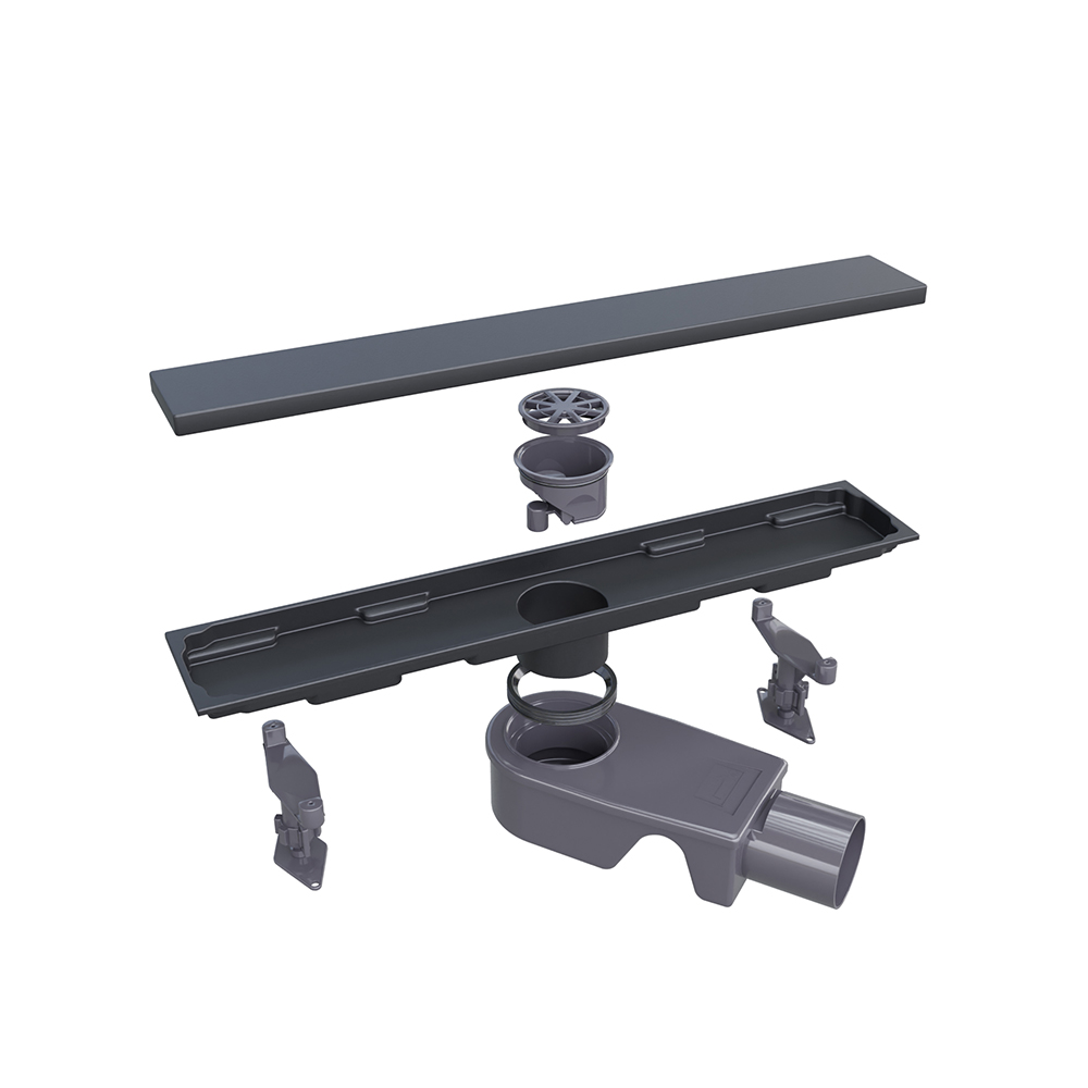 Душевой трап линейный RGW SDR-22B  400 мм