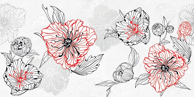 Керамический декор Axima Мегаполис D 25x50