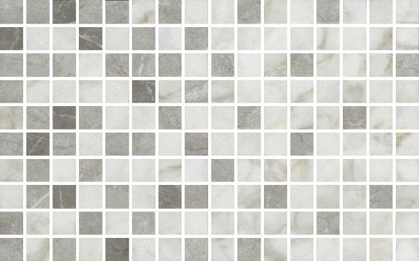 Керамический декор Kerama Marazzi Кантата MM6433 1 мозаичный микс глянцевый 25x40
