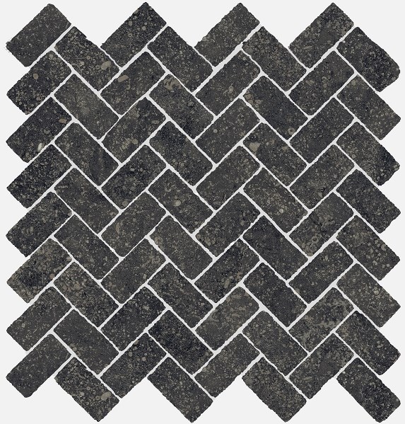 Керамическая мозайка Italon Рум Блэк Кросс 29,7х31,5