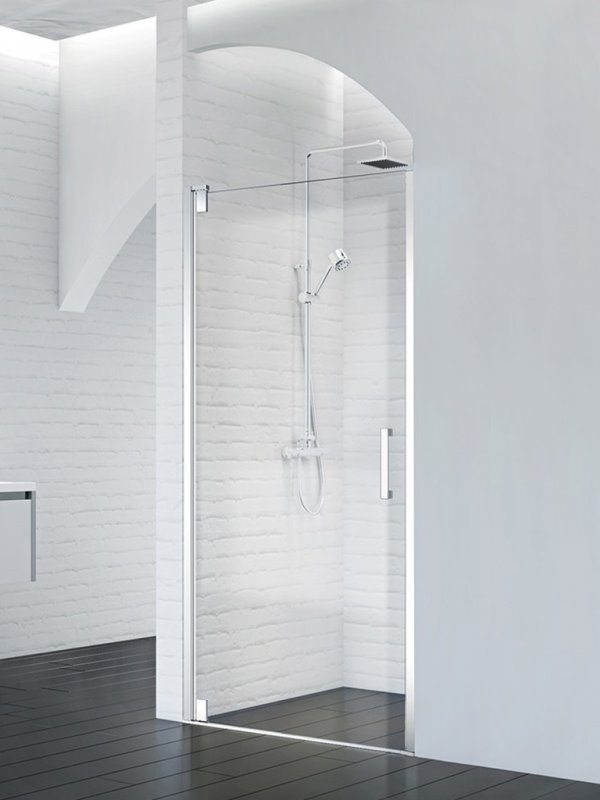 Душевая дверь в нишу MARMI-B-1 60-C-Cr прозрачное стекло