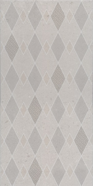 Керамический декор Про Матрикс AZ/C014/11259R серый светлый матовый обрезной
