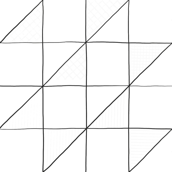 Керамический гранит Lasselsberger Ceramics декор Домино 6032-0432 30х30