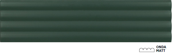 Плитка керамическая настенная 28523 COSTA NOVA ONDA Laurel Green Matt 5x20 см 28523 в Уфе — купить с доставкой | Nova