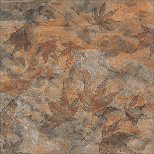 Керамический гранит Axima Hannover рыжий декор 60х60