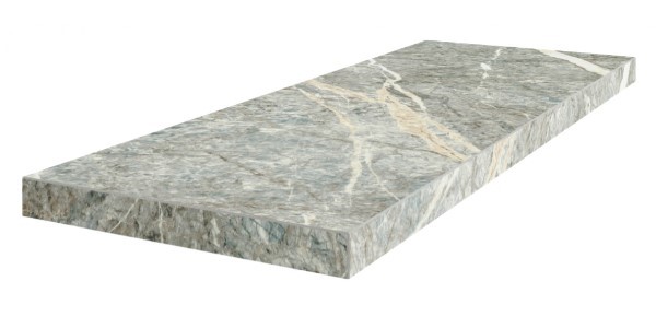 Керамическая ступень Уффици Грэй угловая правая