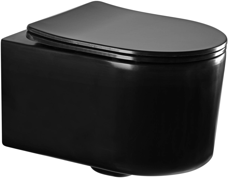 SET AQUATEK МИЯ-MB-012 4в1 (рама AQUATEK Standard INS-0000020+ крепеж KKI-0000002+клавиша KDI-0000012+унитаз AQ2004-MB с тонким сиденьем soft-close в Уфе — купить с доставкой | Nova