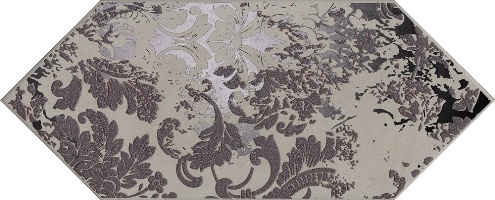 Керамический декор Каламита VT\B521\35030 1 серый