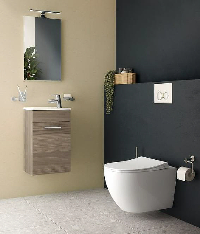Подвесной Безободковый унитаз VitrA Mia Round (НУЖНА КРЫШКА 110-003-019; 801-003-019) в Уфе — купить с доставкой | Nova