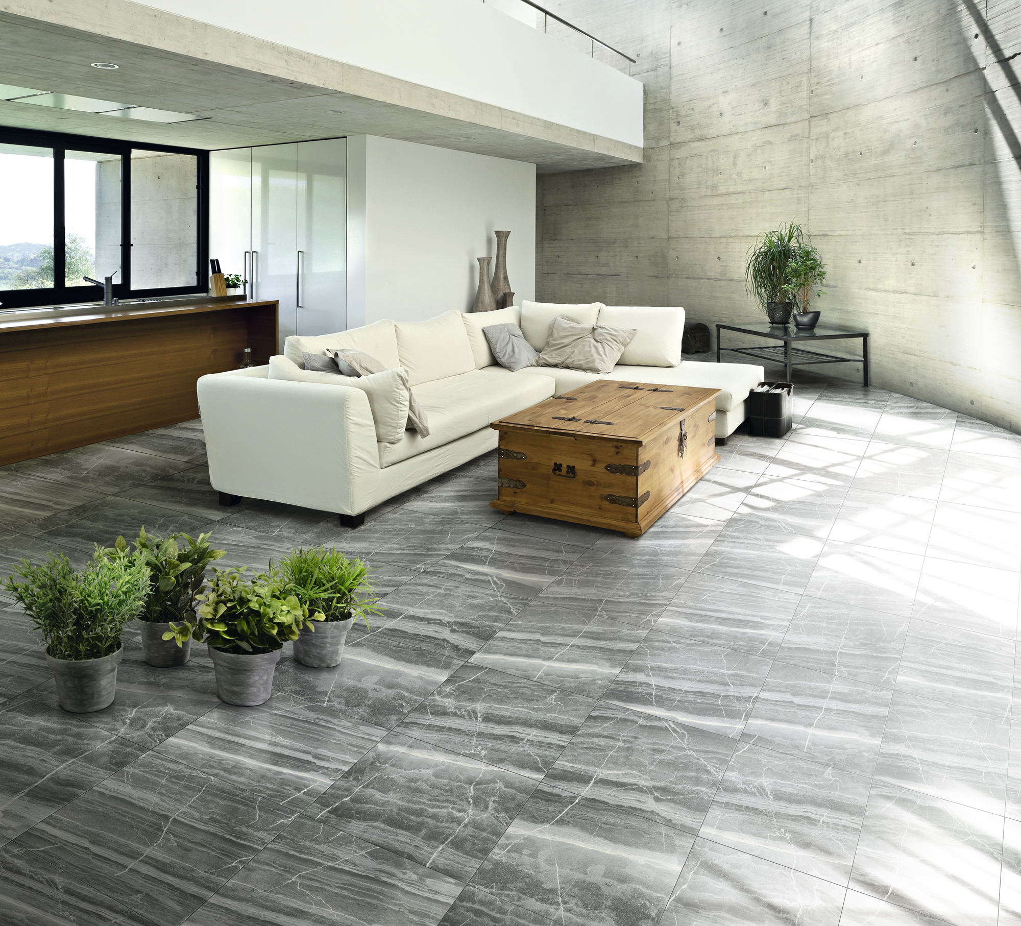 Керамический гранит Гранитея Койва G253 PR серый полированный 600х600x10