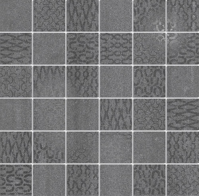 Керамический декор Про Дабл DD200920/MM антрацит мозаичный
