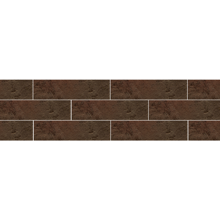 Клинкерная плитка Semir Brown коричневый структура облицовка