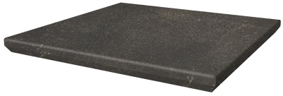 Ступень Scandiano Brown Kapinos Stopnica Narożna угловая с капиносом структура