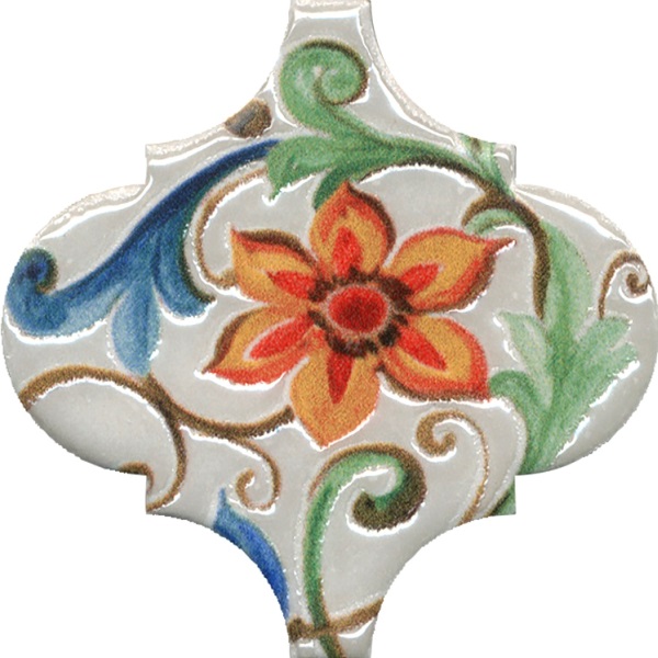 Керамический декор Kerama Marazzi Арабески Тоскана VT\A578\65000 2 глянцевый 6,5x6,5