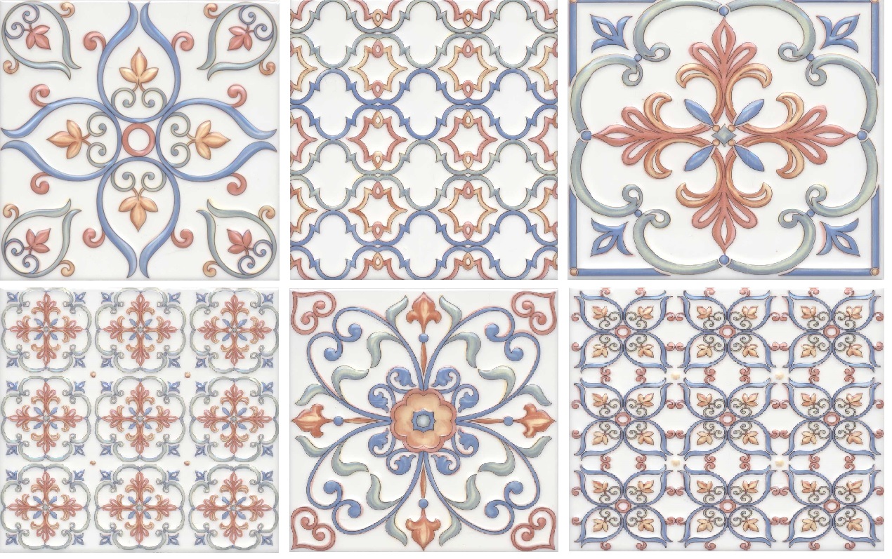 Керамическая плитка 5227 Суррей (рандомно 6 шт)