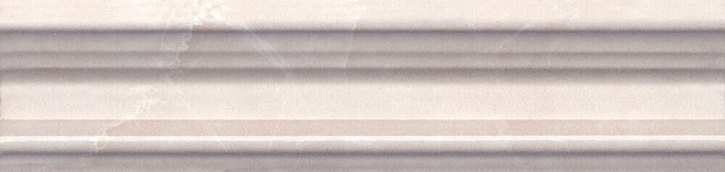 Керамический бордюр Kerama Marazzi Баккара BLB023 багет бежевый темный 20x5