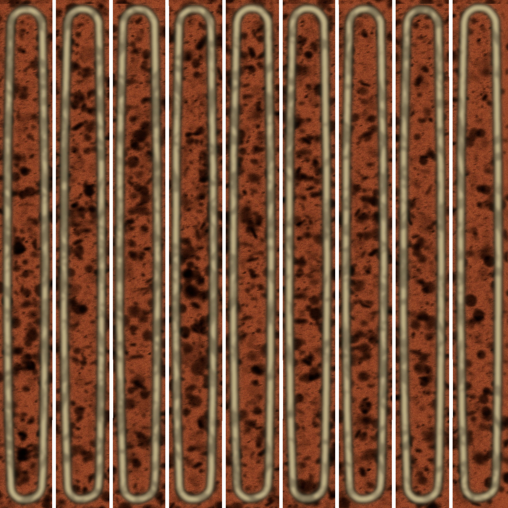 Керамический декор Kerama Marazzi Декор чипсет Далия оранжевый глянцевый 20x20