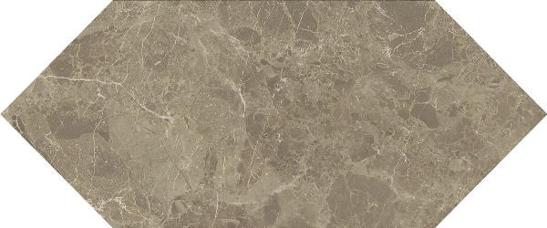 Керамическая плитка Бикуш 35002 бежевый темный глянцевый