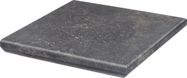 Ступень Viano Antracite Kapinos Stopnica Narożna угловая с капиносом структура 30х33