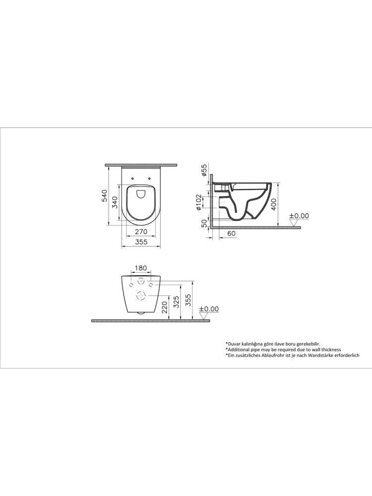 Комплект: L-Box Mia Round SmoothFlush подвесной безободковый унитаз с тонким сиденьем с микролифтом, инсталляцией, без клавиши смыва в Уфе — купить с доставкой | Nova