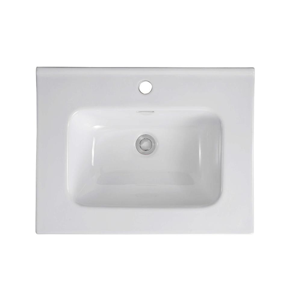 Комплект мебели: Тумба AQ70060-LG 60см ВЕГА с раковиной AQ0460-00, 2 ящика, цвет серый туман в Уфе — купить с доставкой | Nova
