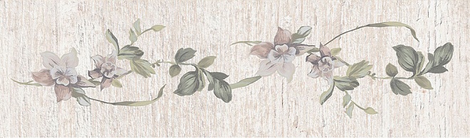 Керамический бордюр Кантри Шик 7190/7