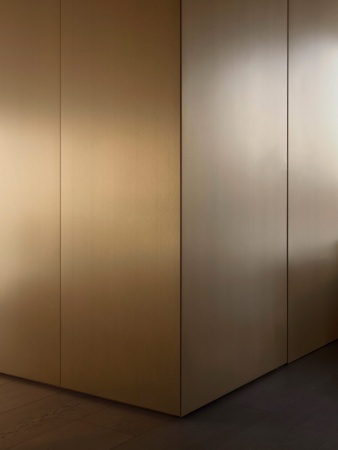 Бамбуковая панель Bonaparte Wave gold carbon matt 1080*2800*8 (1шт.=3,024 кв.м.) connect в Уфе — купить с доставкой | Nova