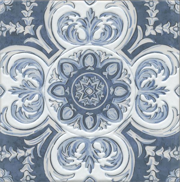 Керамический декор Алмаш HGD/A510/SG9174 центр синий