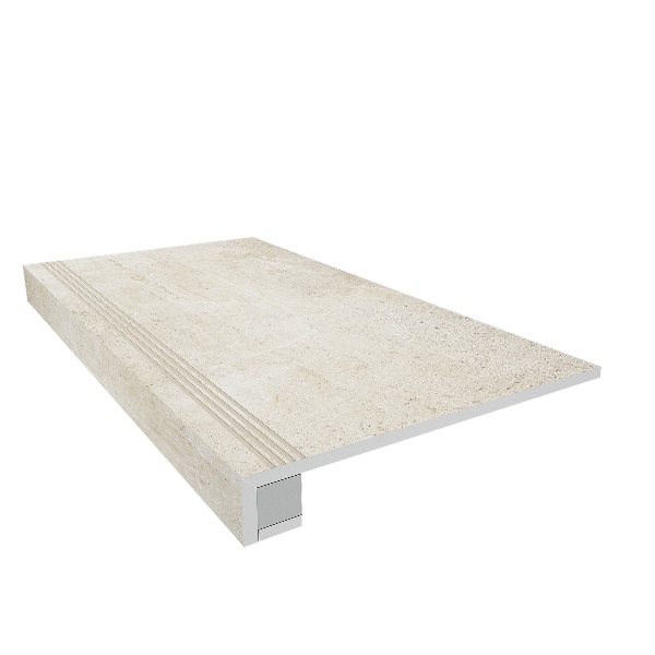 Комплект Estima Kailas (Ступень KA00 (33x120) непол. (прямоугол. бортик) + Подступенок (14,5x120))