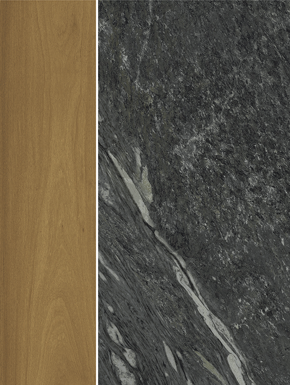 Керамический декор Italon Скайфолл Неро Блок 40x53