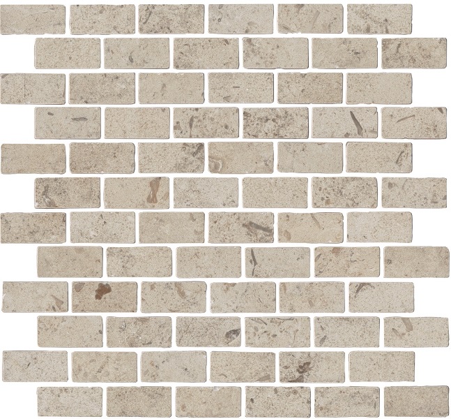 Керамогранитная мозаика Kerama Marazzi Про Лаймстоун Антика MBD013 1 бежевый матовый  32х30