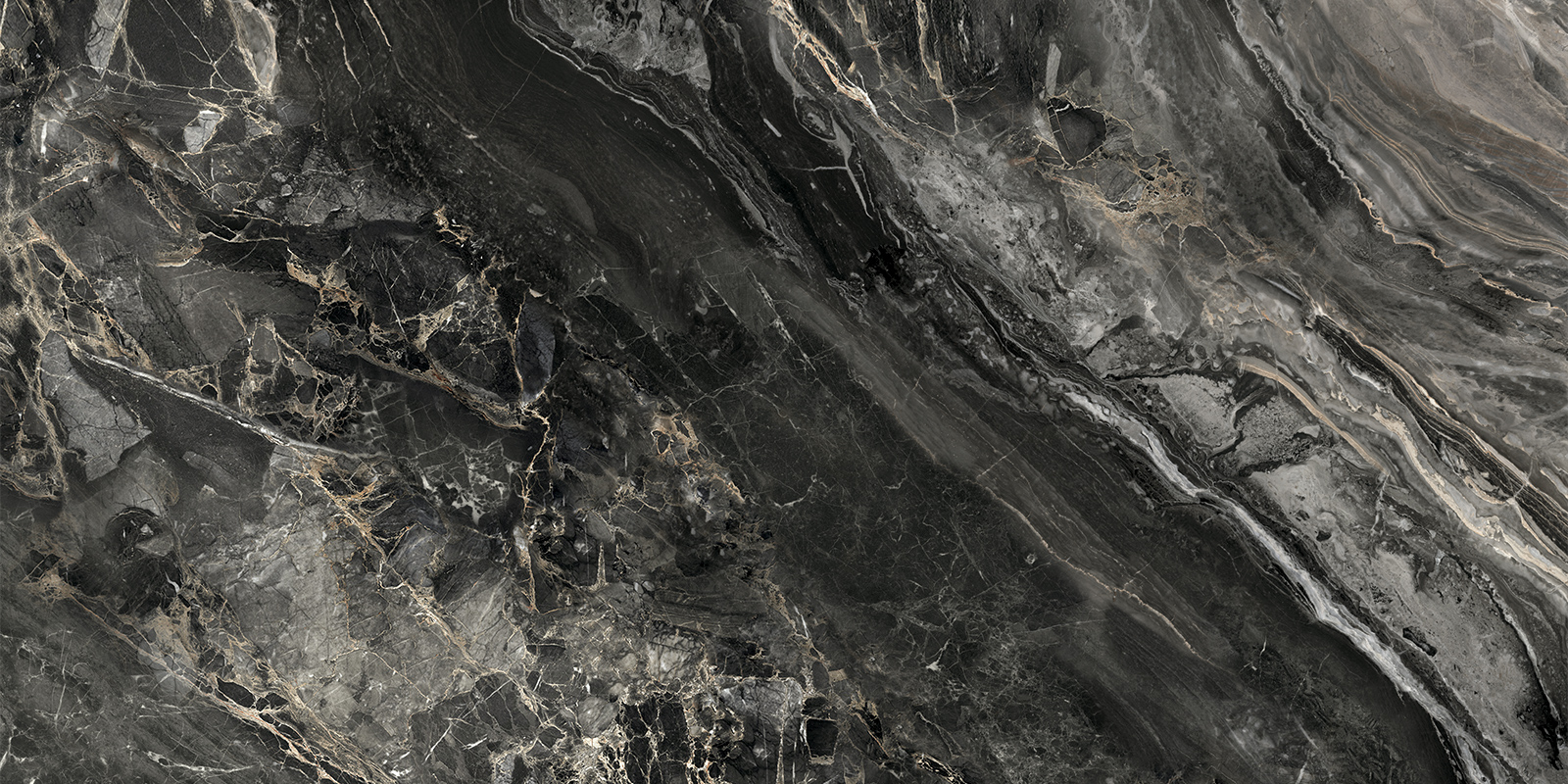 Керамический гранит Artkera Group Karpaty Marble black полированная 60х120 60120KRT99P в Уфе — купить с доставкой | Nova