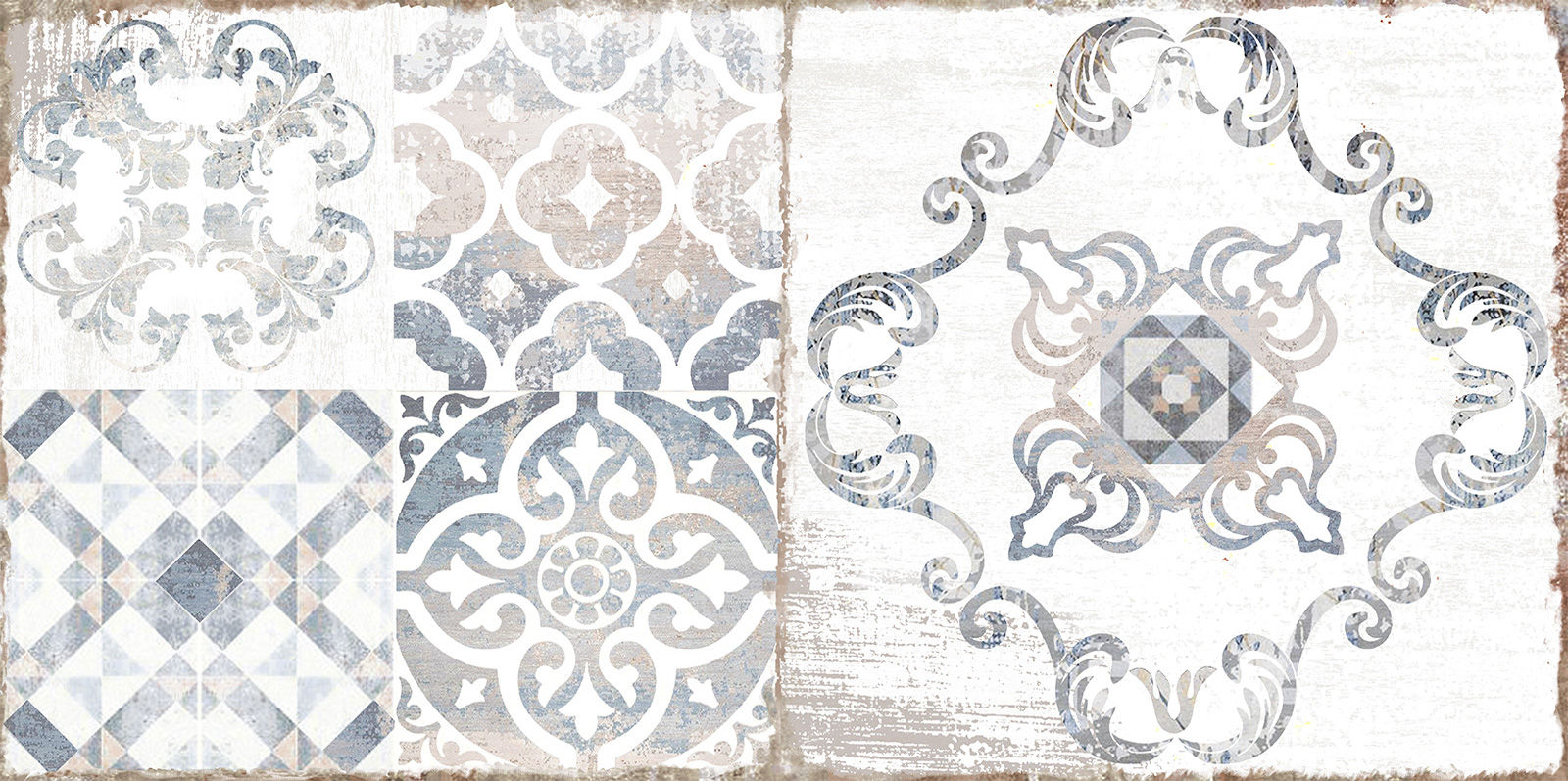 Керамическая плитка Alma Ceramica Venezia Plaster матовая 24,9х50 TWU09PSR014 в Уфе — купить с доставкой | Nova