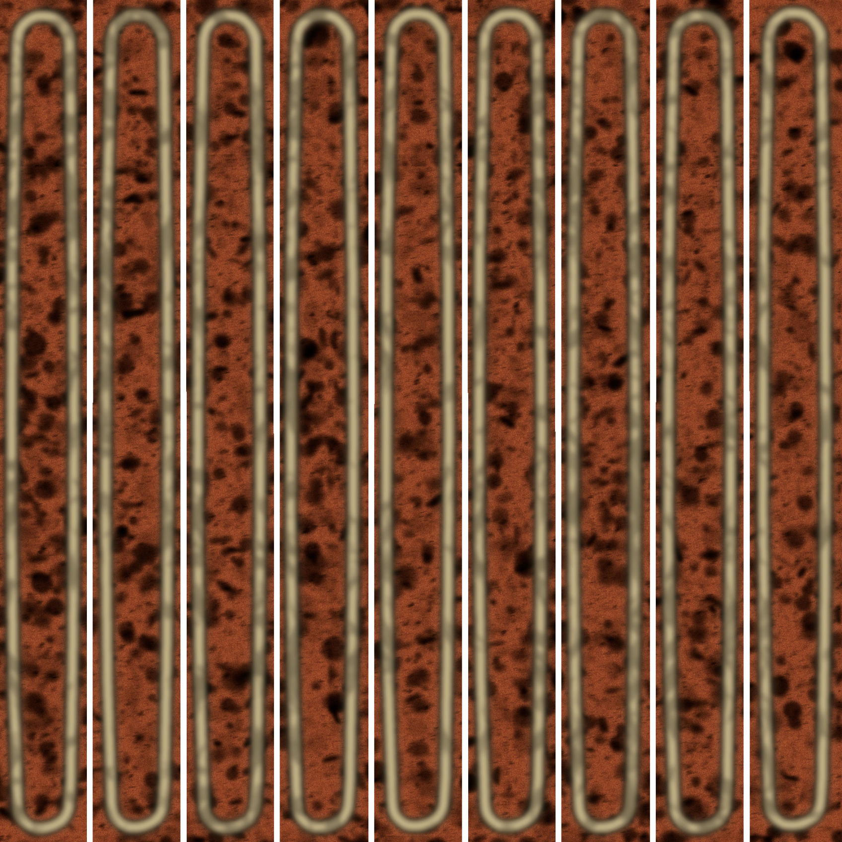 Керамический декор Kerama Marazzi Декор чипсет Далия оранжевый глянцевый 20x20